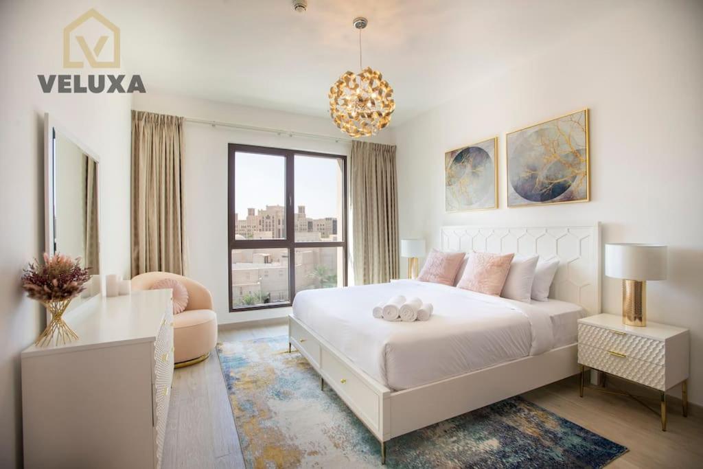Veluxa - Luxury And Bright 1 Bedroom Apartment, Burj View! Dubai Luaran gambar